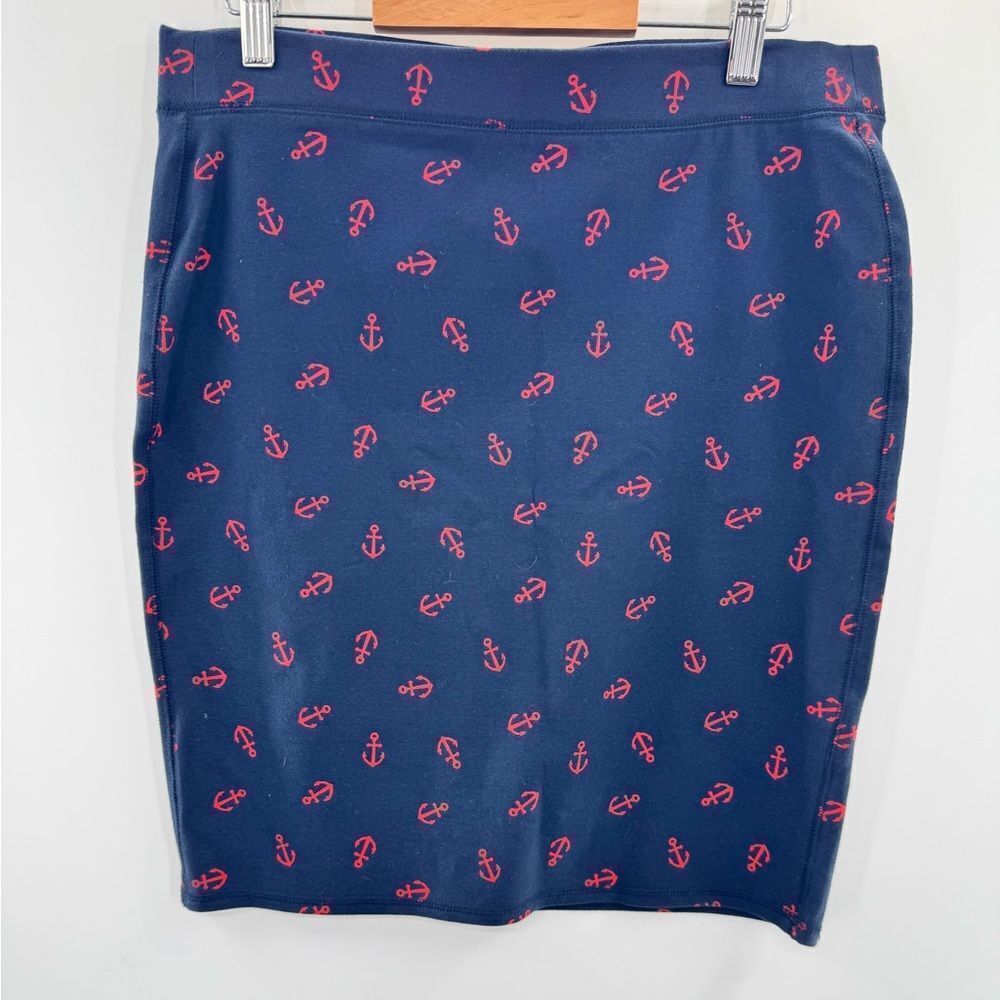3for$20 Navy Sailer Hook Pull up Skirt size M